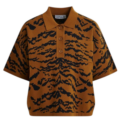 ESSENTIEL ANTWERP Polo INTARSIA