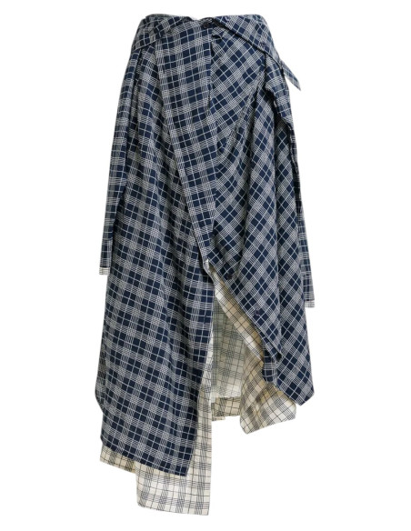 ESSENTIEL ANTWERP Jupe chemise IXCHEL