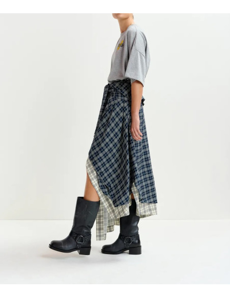 ESSENTIEL ANTWERP Jupe chemise IXCHEL