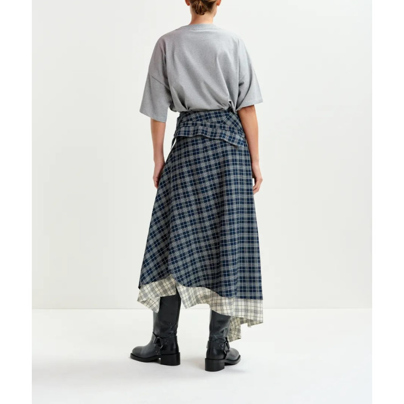 ESSENTIEL ANTWERP Jupe chemise IXCHEL