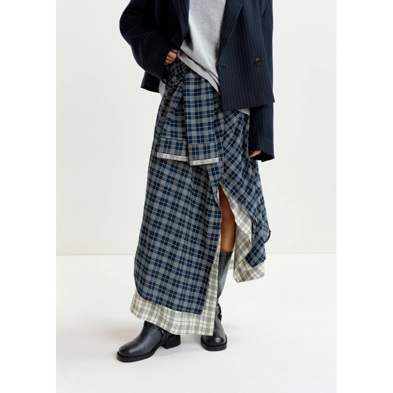 ESSENTIEL ANTWERP Jupe chemise IXCHEL