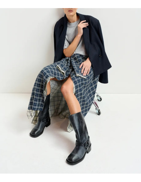 ESSENTIEL ANTWERP Jupe chemise IXCHEL