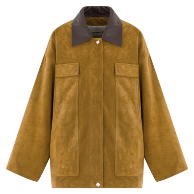 MARGAUX LONNBERG Blouson ASPEN Cognac
