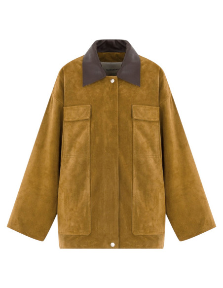 MARGAUX LONNBERG Blouson ASPEN Cognac