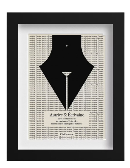 L'INDÉPRIMEUSE Affiche AUTRICE & ECRIVAINE