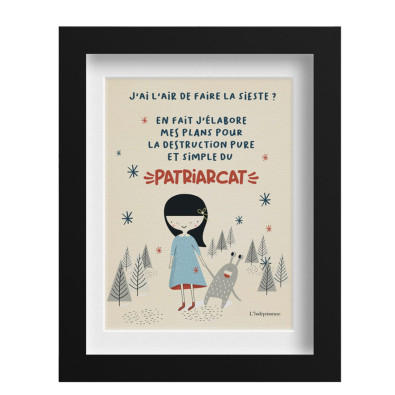 L'INDÉPRIMEUSE Affiche LA SIESTE