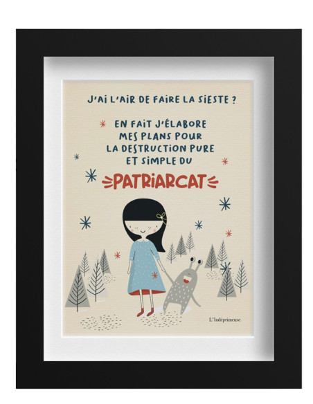 L'INDÉPRIMEUSE Affiche LA SIESTE