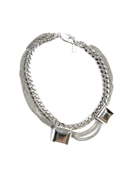 PERRINE TAVERNITI Collier ALIGRE argent