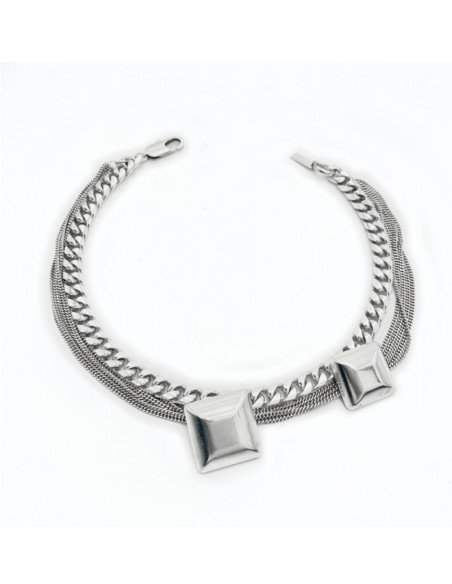 PERRINE TAVERNITI Collier ALIGRE argent