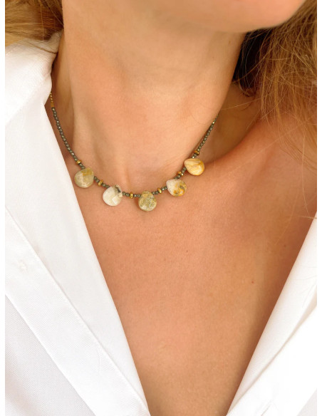 MAISON 91 Collier OLIVIA Agate