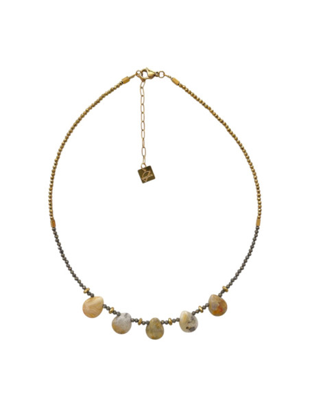 MAISON 91 Collier OLIVIA Agate