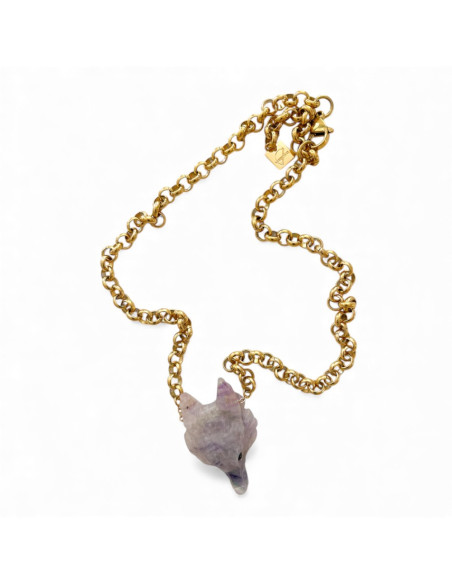 MAISON 91 Collier ROCH Fluorite