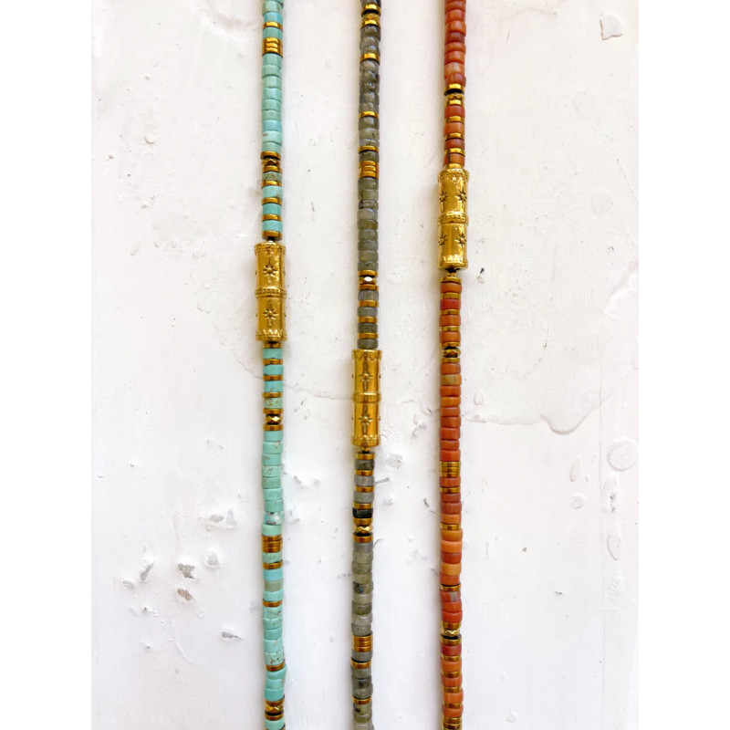 MAISON 91 Collier SVEN Turquoise