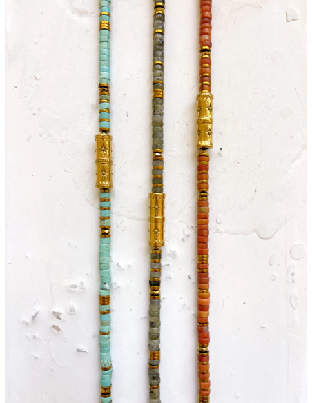 MAISON 91 Collier SVEN Turquoise