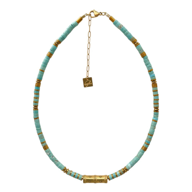 MAISON 91 Collier SVEN Turquoise