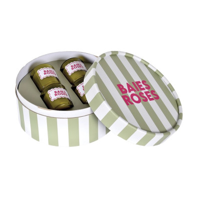 OPJET coffret bougies TRATTORIA baie rose