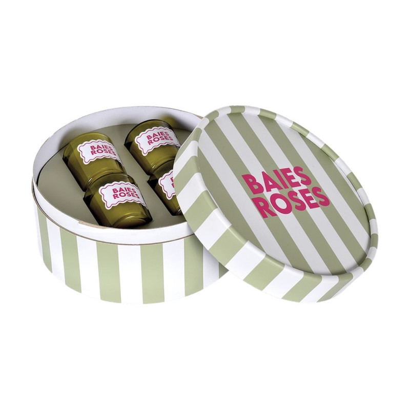 OPJET coffret bougies TRATTORIA baie rose
