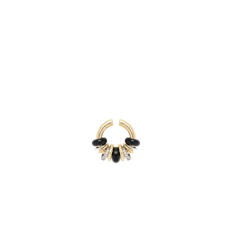 SIGAL Earcuff EYELET SHINY Black