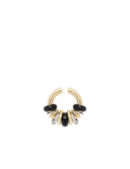 SIGAL Earcuff EYELET SHINY Black