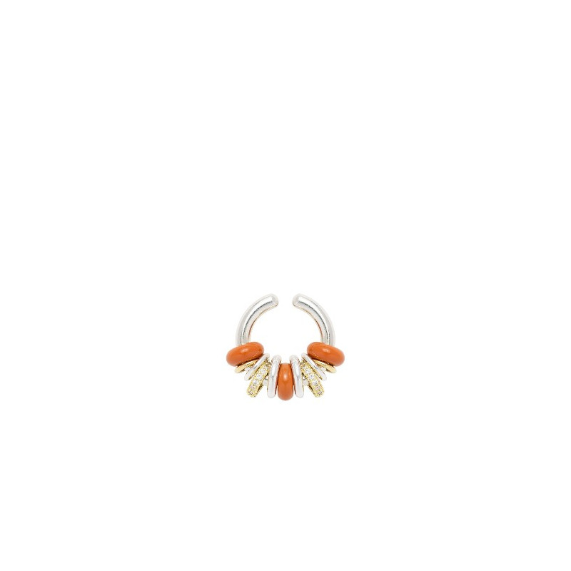 SIGAL Earcuff EYELET SHINY Orange