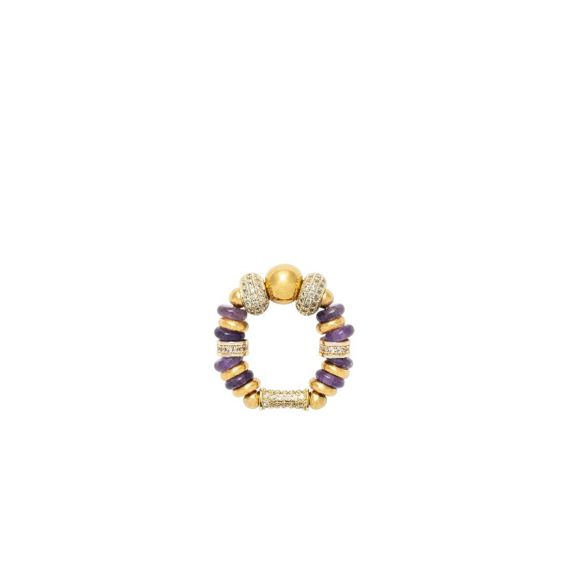 SIGAL Bague GAIA Purple