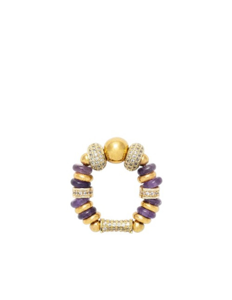 SIGAL Bague GAIA Purple