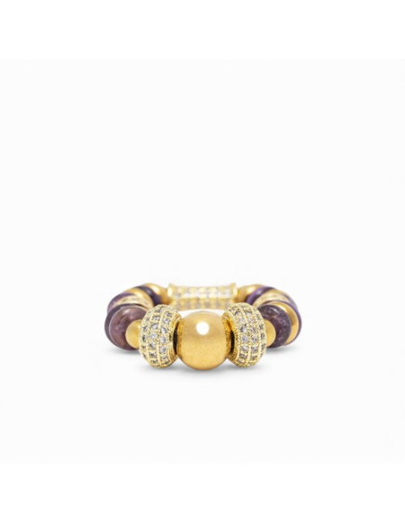 SIGAL Bague GAIA Purple