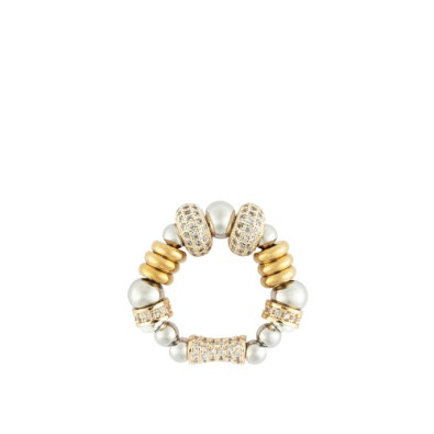 SIGAL Bague NEFERTITI Doré Double