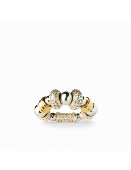 SIGAL Bague NEFERTITI Doré Double