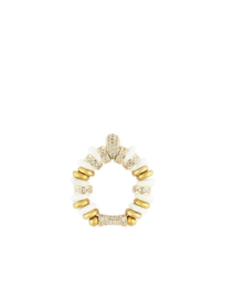 SIGAL Bague NEFERTITI Blanche