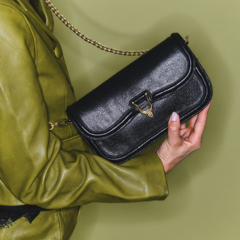 CLARIS VIROT Sac MANON Baguette Noir