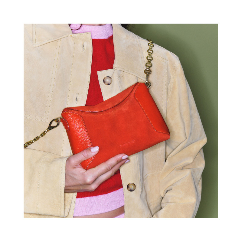 CLARIS VIROT Sac MINI GAIA Coquelicot