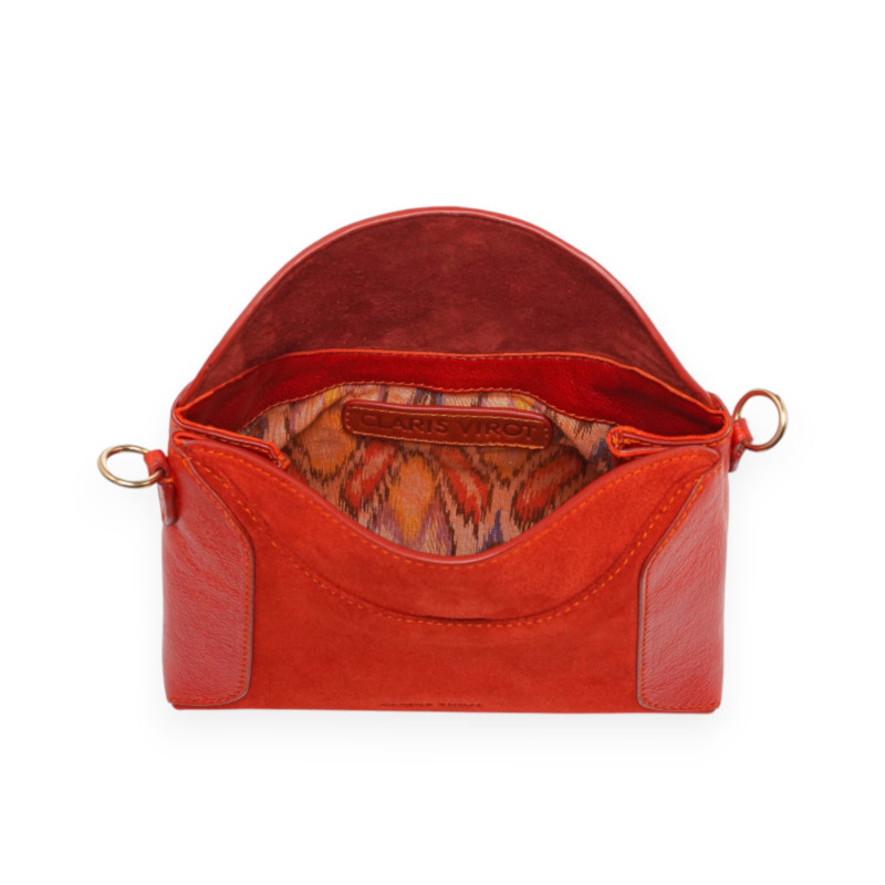 CLARIS VIROT Sac MINI GAIA Coquelicot