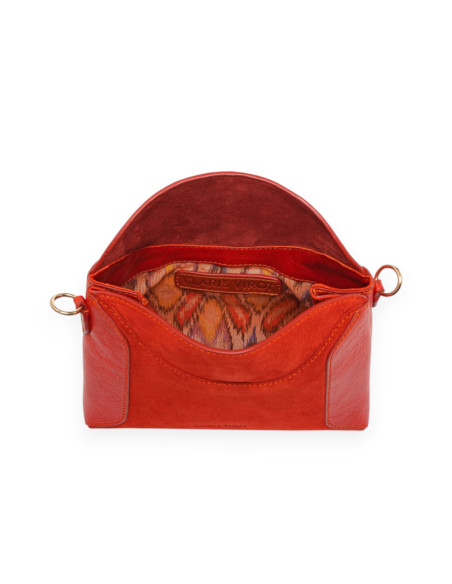 CLARIS VIROT Sac MINI GAIA Coquelicot