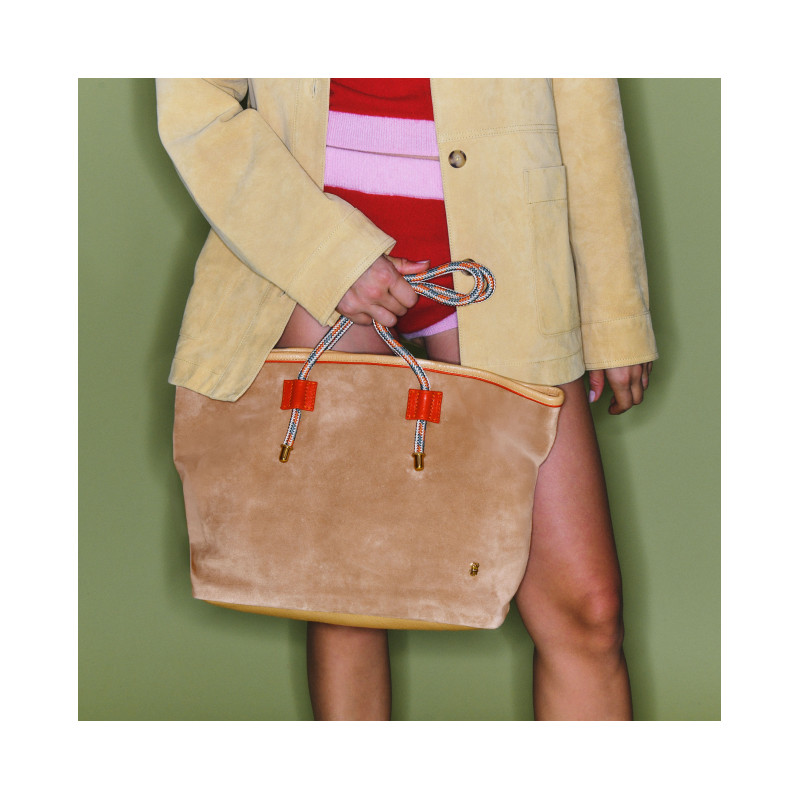 CLARIS VIROT Cabas MARNY Off White