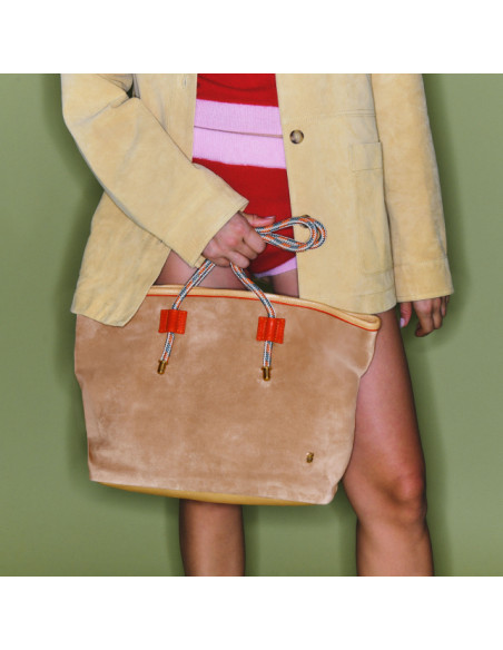 CLARIS VIROT Cabas MARNY Off White