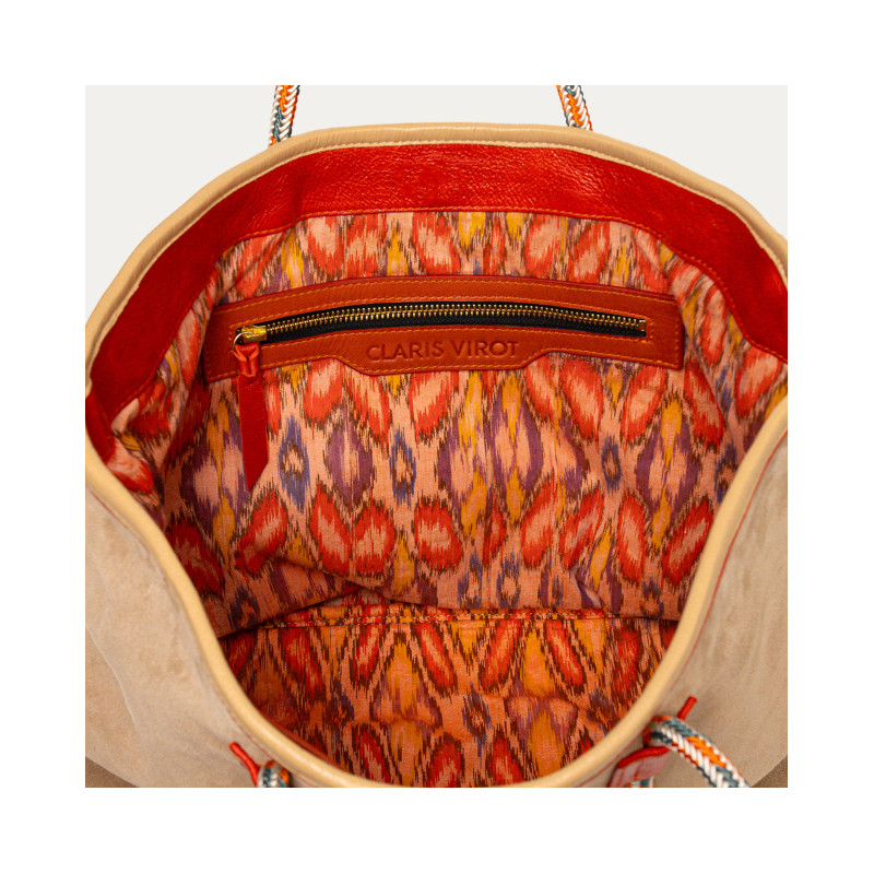 CLARIS VIROT Cabas MARNY Off White