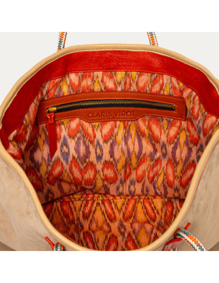 CLARIS VIROT Cabas MARNY Off White