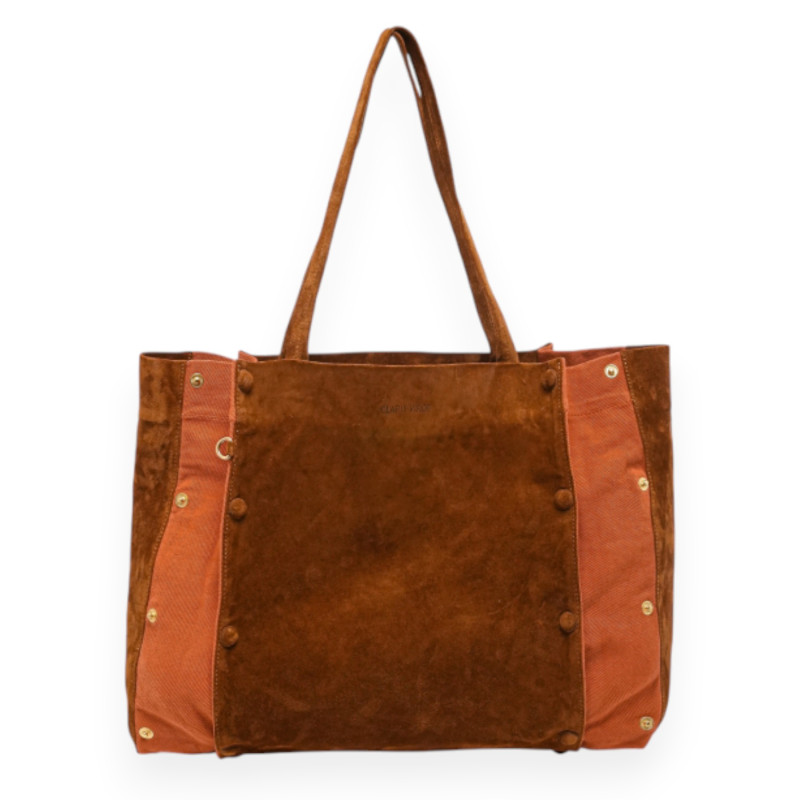 CLARIS VIROT Sac JOSEPH Tabac Terracota