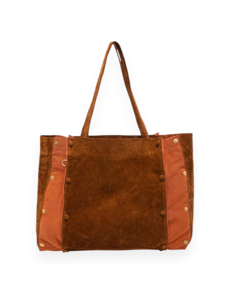 CLARIS VIROT Sac JOSEPH Tabac Terracota