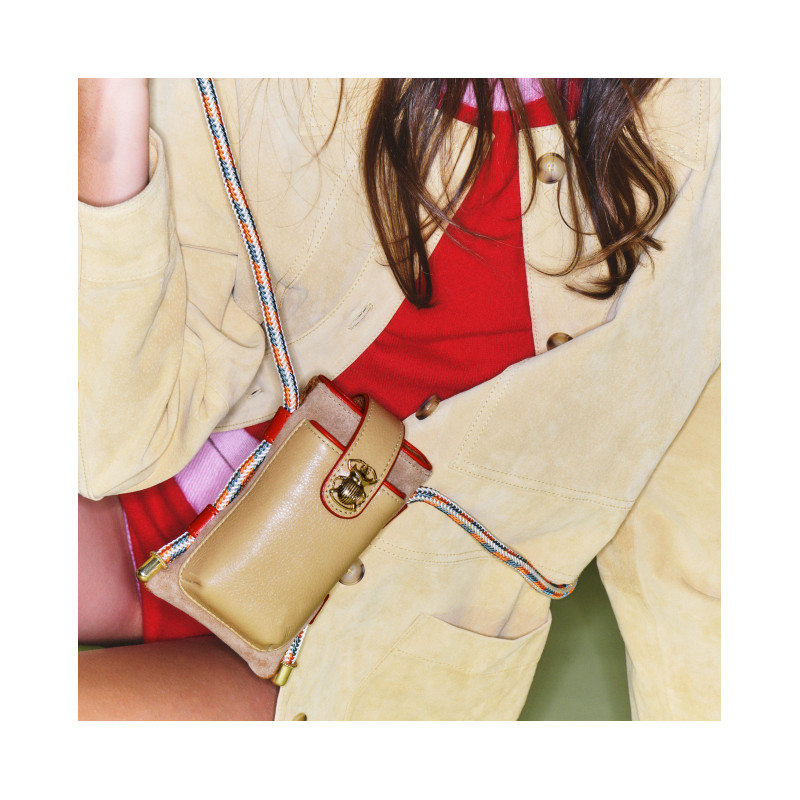 CLARIS VIROT Etui Double MARCUS Off White