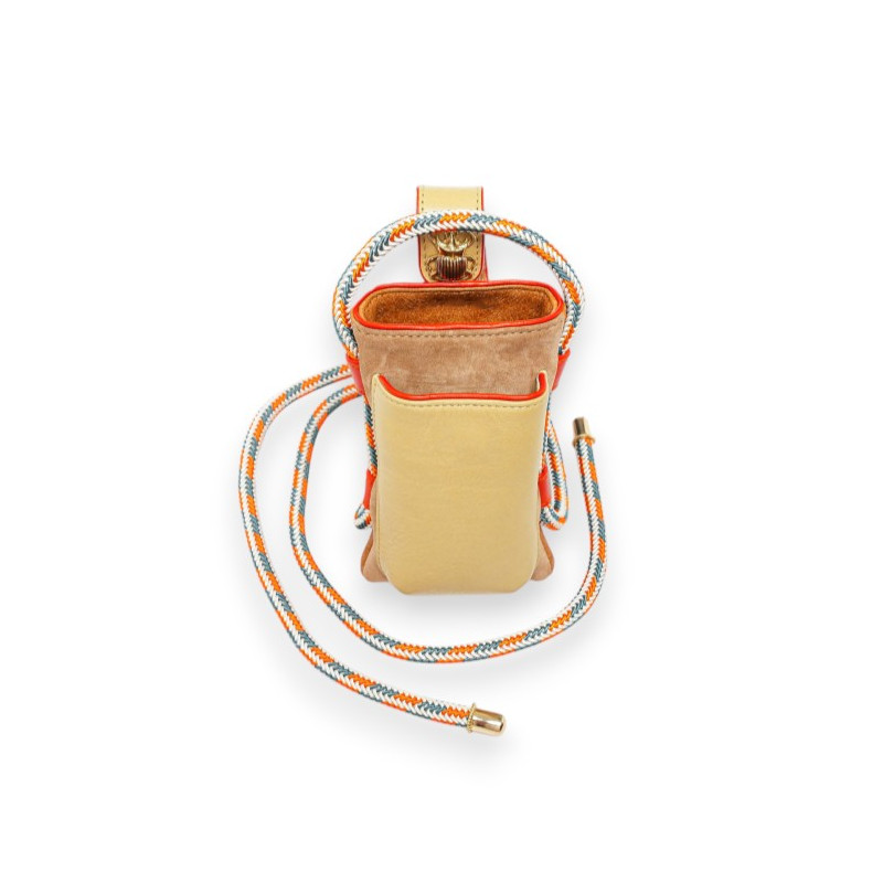 CLARIS VIROT Etui Double MARCUS Off White