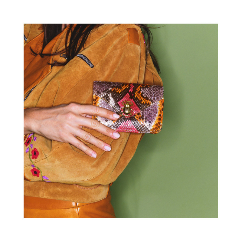 CLARIS VIROT Porte Cartes ALEX Rosavande