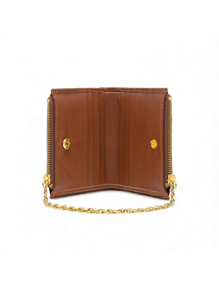 CLARIS VIROT Portefeuille HECTOR Tabac