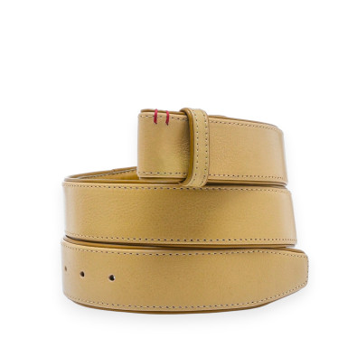 CLARIS VIROT Ceinture Off White