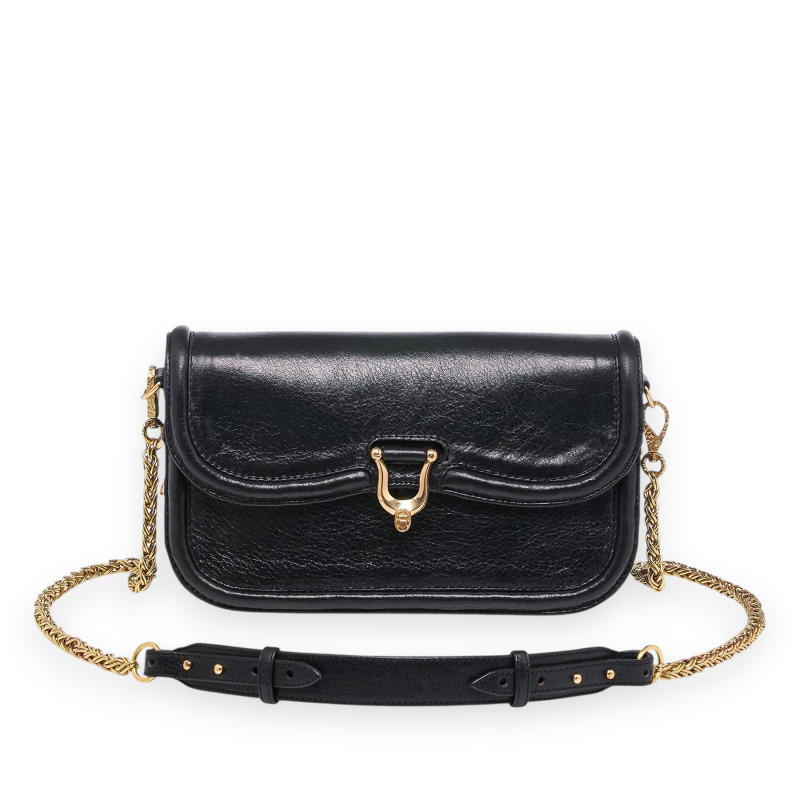 CLARIS VIROT Sac MANON Baguette Noir