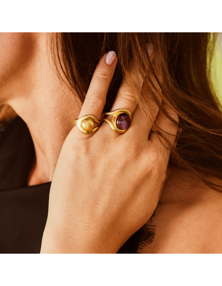 CLARIS VIROT Bague Chevalière OSMOSE