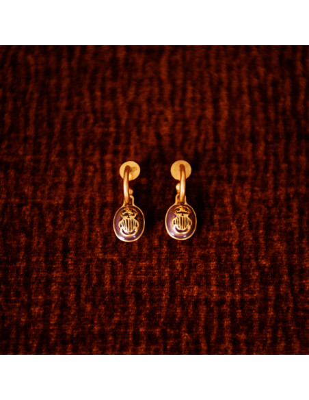 CLARIS VIROT B/O Créoles Scarabée