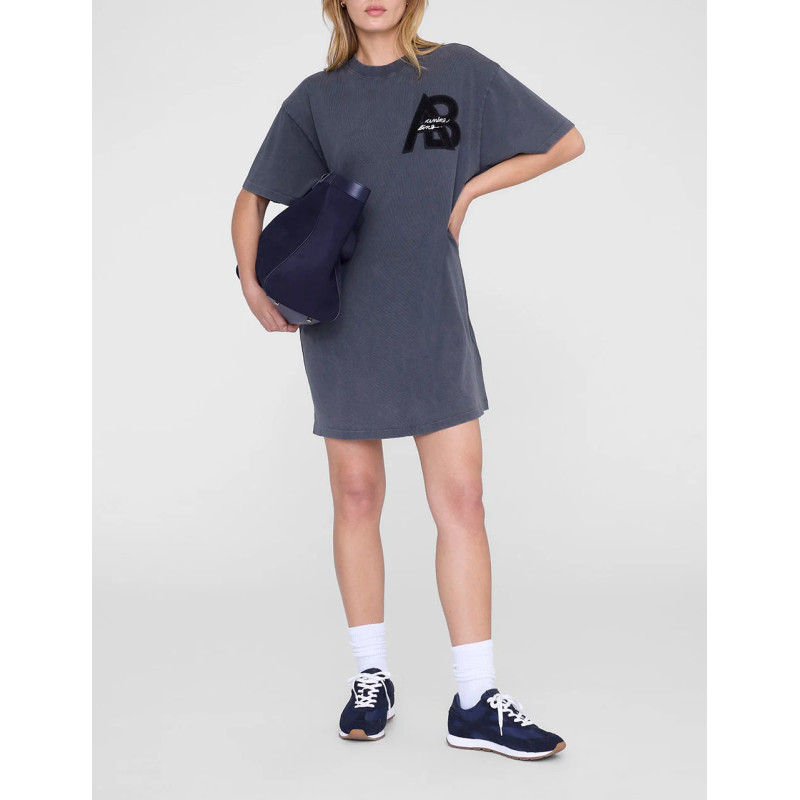 ANINE BING Robe t-Shirt BETH Washed Black