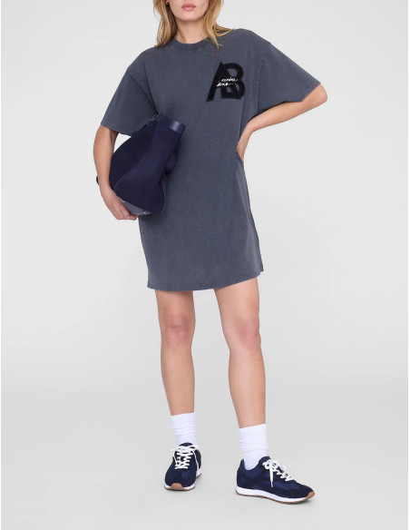 ANINE BING Robe t-Shirt BETH Washed Black